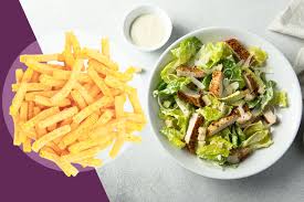 Chips and Salad